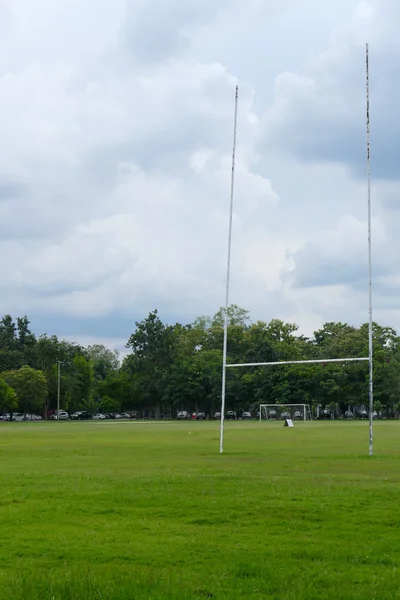 Rugby terén a parkban — Stock Fotó