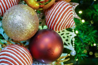 Noel tinsel süsleme Noel ağacı süsleme