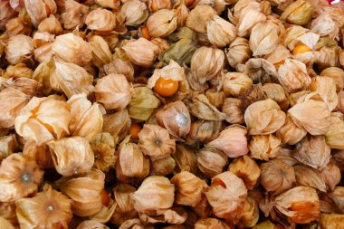 cape Bektaşi üzümü yığını