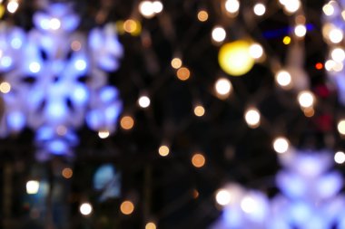 bokeh için tatil arka plan ışık