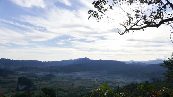Widok góry w Tajlandii — Zdjęcie stockowe