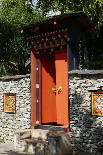 The design of Bhutan  arch — Stock Photo, Image