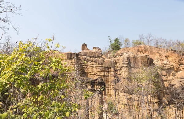 Canyon hill for trekking in autumn — Stock Photo, Image