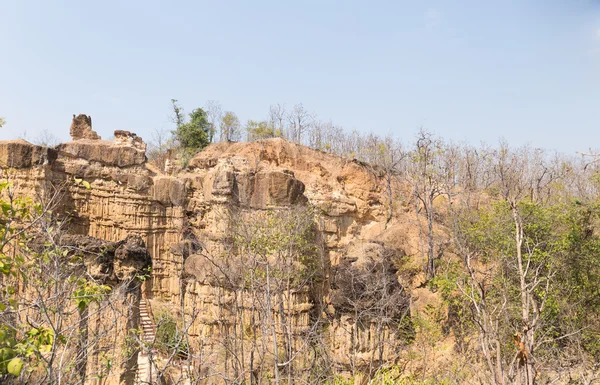 Cañón colina para trekking en otoño —  Fotos de Stock