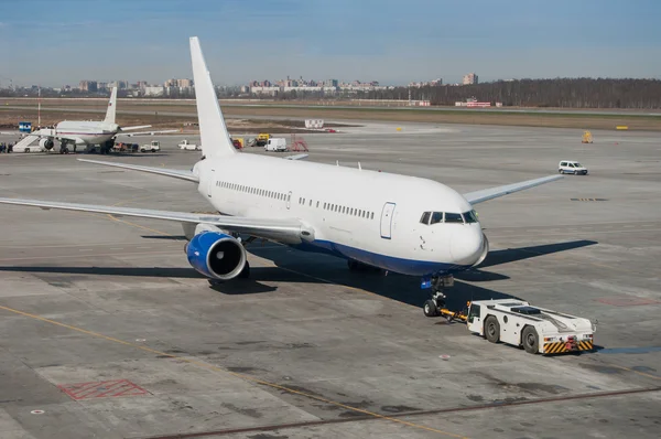 Passagierflugzeug — Stockfoto