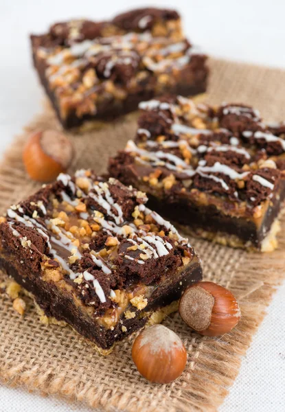 Çikolatalı browni kek Telifsiz Stok Fotoğraflar