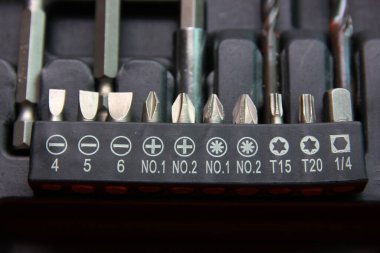 Tornavida başlığını diy kutusuna yerleştir