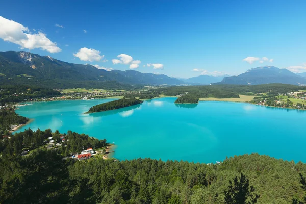 Faaker see — Stockfoto