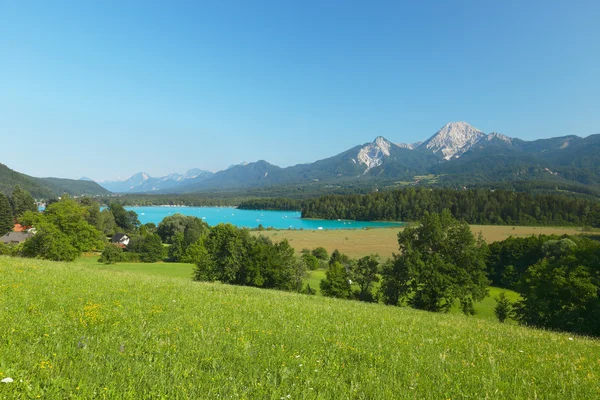 Faaker see — Stok fotoğraf