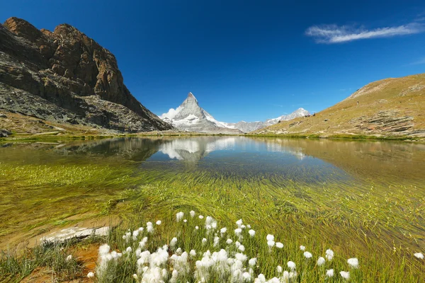 Zermatt Rechtenvrije Stockafbeeldingen