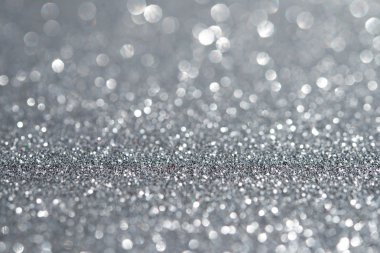 Soyut gümüş glitter tatil arka plan