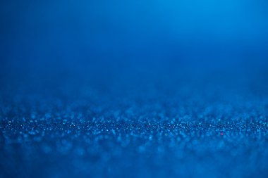Soyut lacivert glitter bokeh tatil arka plan