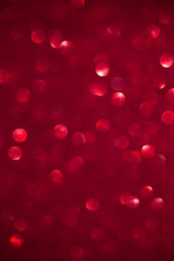 odaklanmamış soyut kırmızı glitter tatil arka plan