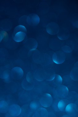 Odaklanmamış soyut lacivert glitter bokeh tatil arka plan