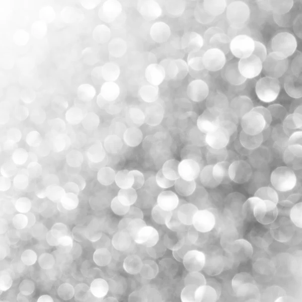 Unfocused abstract silver holiday background — Stock Photo, Image