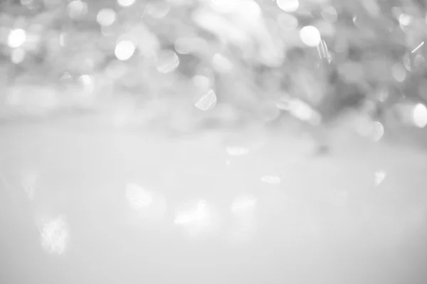 Unfocused abstract silver glitter holiday background. Winter xmas holidays. — Stock Photo, Image