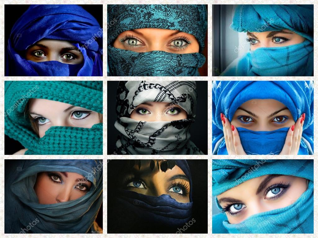 Collage sexy eyes — Stock Photo © marjahoebe 60903363