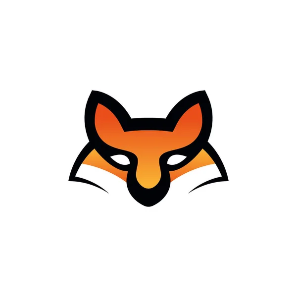 Les Modèles Logo Esports Mascotte Renard Mascotte Fox Logo Sport — Image vectorielle