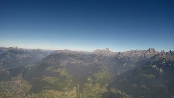 Alps Aerial View — Stock Video