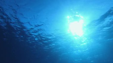 Deniz Mavi Su Dalgaları. Tropik mavi su. Deniz dalgaları. Mavi su arka planı. Yüzey deniz suyu. Mavi turkuaz deniz dalgaları.