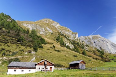 Peyzaj alanı, Kals çevreleyen Luckneralm am Grossglockner, Avusturya