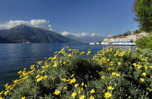 Город Белладжио, озеро Комо, Италия — стоковое фото