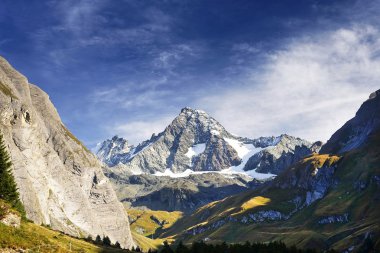 Güneyden görülen Grossglockner dağ