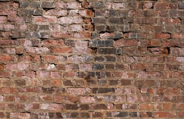 Eski bina tuğla duvar