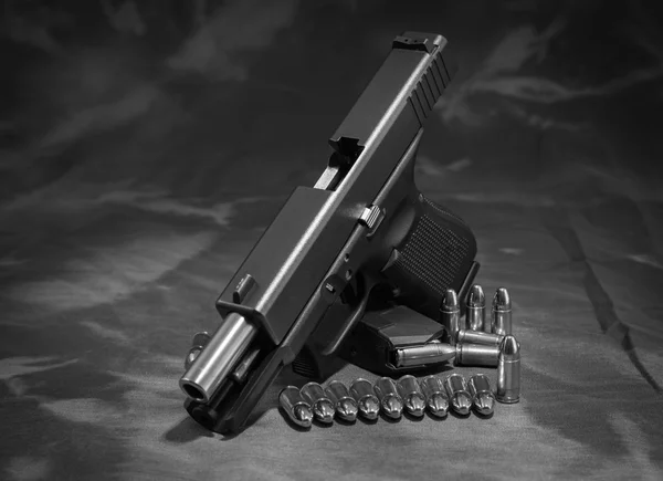 9mm Hand Gun — Stock Photo, Image