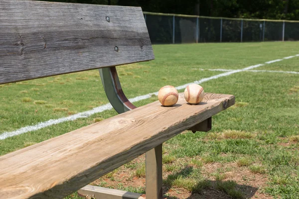 Baseball området under våren — Stockfoto