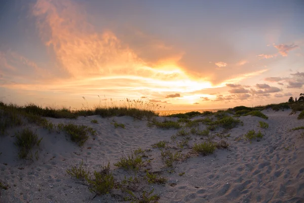 Côte de Floride coucher de soleil — Photo