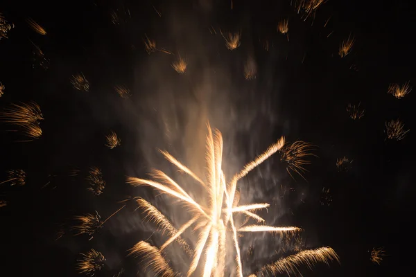 Fireworks celebration display — Stock Photo, Image