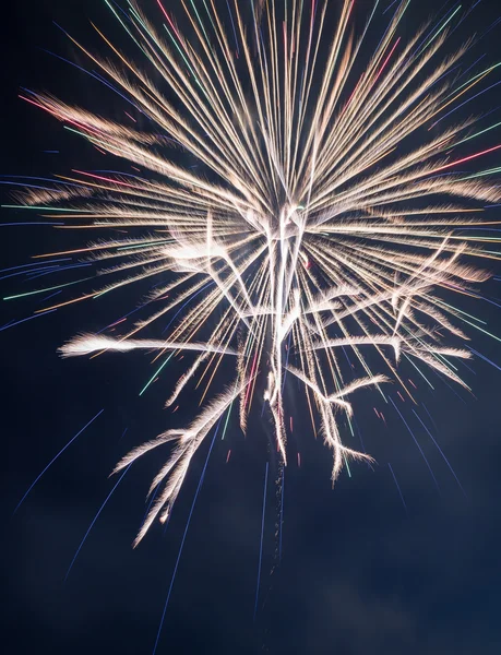 Fireworks celebration display — Stock Photo, Image