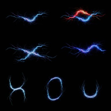 Yıldırımlar, soyut elektrik elementleri