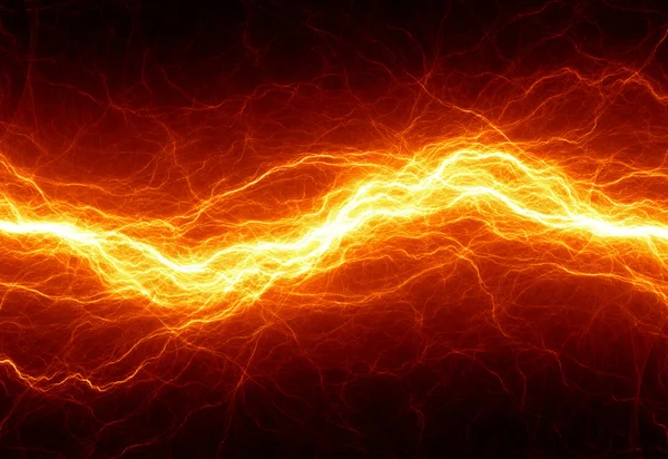 Abstract hot fire lightning — Stock Photo, Image