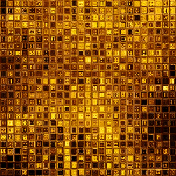 Lusso mosaico d'oro — Foto Stock