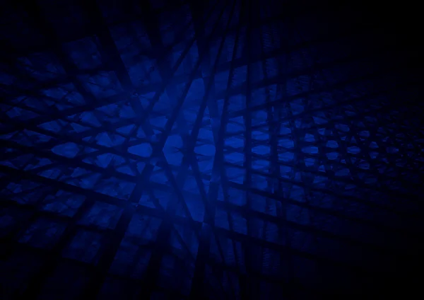 Blå kvadrat abstrakt bakgrund — Stockfoto