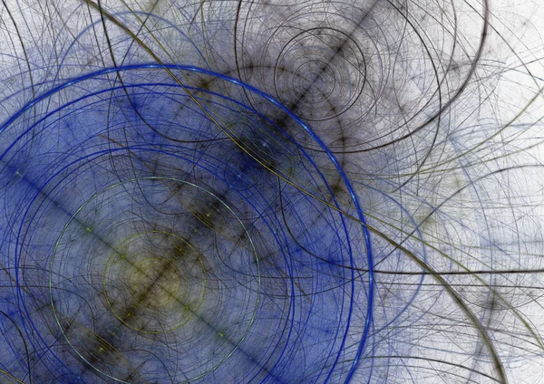 Diseño de fondo fractal círculo abstracto —  Fotos de Stock