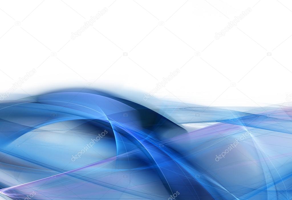 White and blue abstract business background