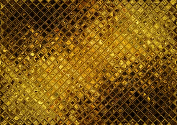 Luxury golden mosaic — Stock Photo, Image