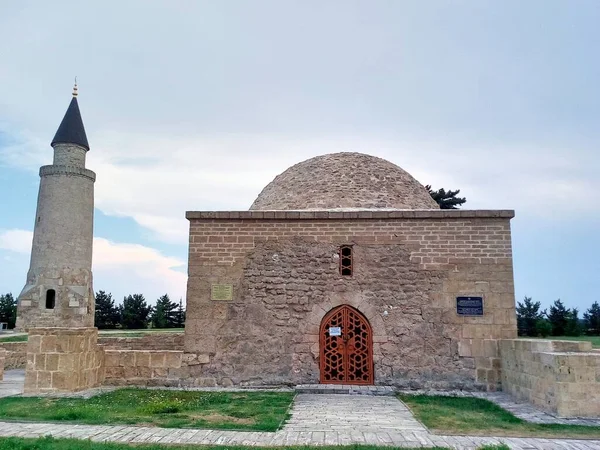 Staden Bolgar Tatarstan Ryssland Khans Grav Och Liten Minaret Talet — Stockfoto