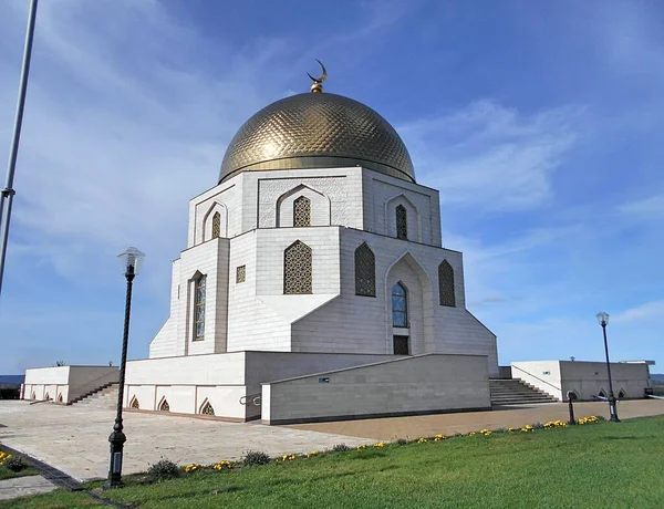 Stadt Bolgar Tatarstan Russland Gedenkschild Akzeptanz Des Islam — Stockfoto