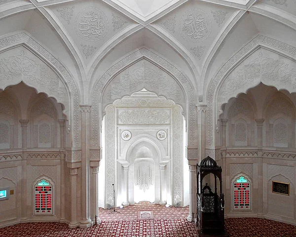 Cidade Bolgar Tatarstan Rússia Mesquita Branca Sala Raios — Fotografia de Stock