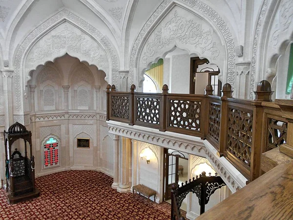 Cidade Bolgar Tatarstan Rússia Mesquita Branca Sala Raios — Fotografia de Stock