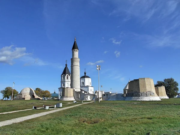 Staden Bolgar Tatarstan Ryssland Museet Bar Himmel Domkyrkans Moské Stor — Stockfoto