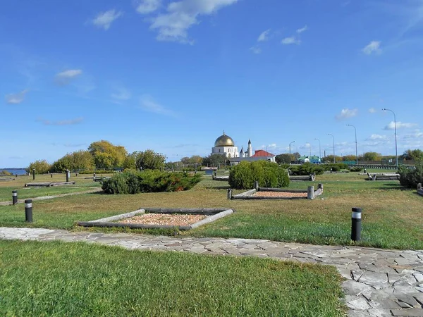 Cidade Bolgar Tatarstan Rússia Parque Arqueológico Construção Madeira — Fotografia de Stock