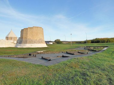Bolgar Tataristan Şehri Rusya. Yerleşik geliştirme. 