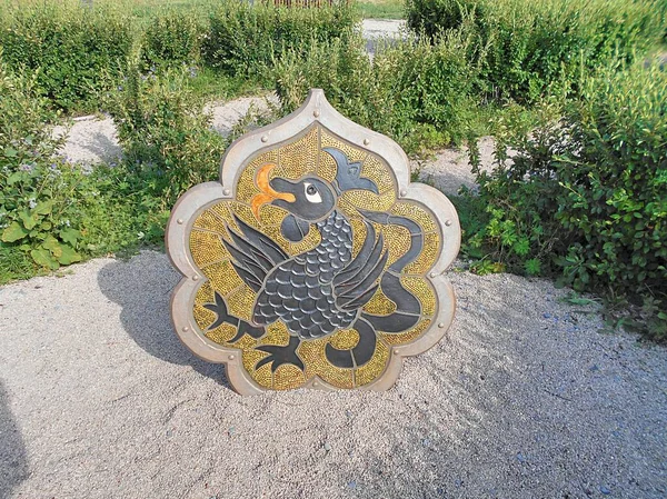 러시아의 타타르스탄 조각품들의 — 스톡 사진
