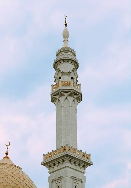 Mesquita Branca Cidade Bolgar Tatarstan Rússia — Fotografia de Stock
