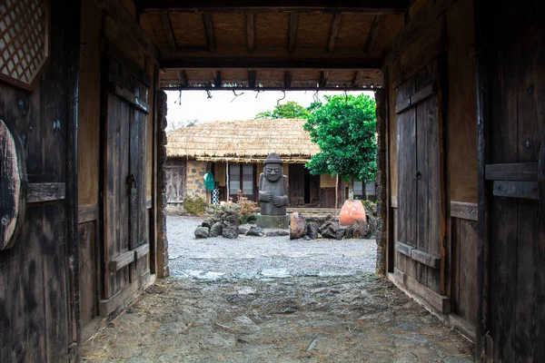 Jeju Adası, Kore, Ocak. 7, 2020: Jeju Halk Müzesi